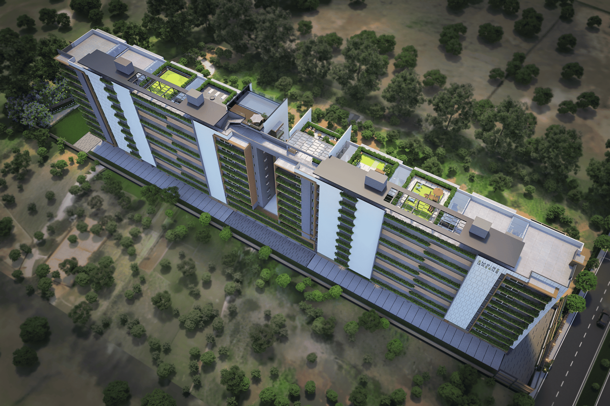 Empire Greens exterior facade