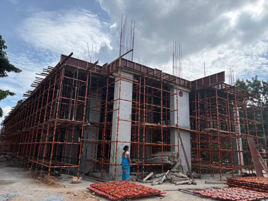 Construction phase 3 — Structural progress