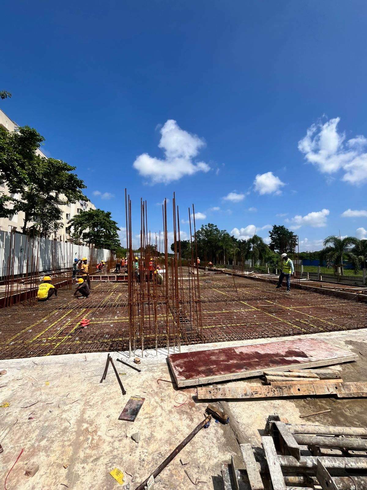 Construction phase 4 — Upper floors