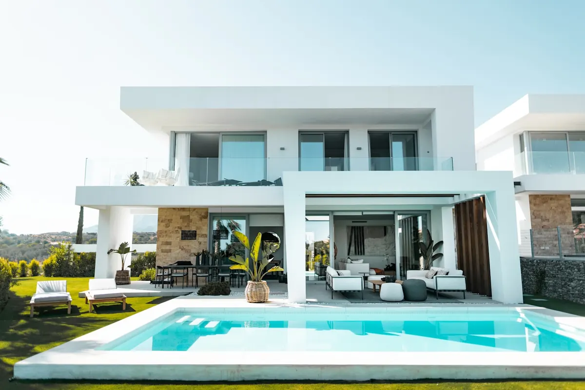 Tropical Villa Exterior